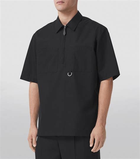 burberry half zip shirt|thomas Burberry shirts.